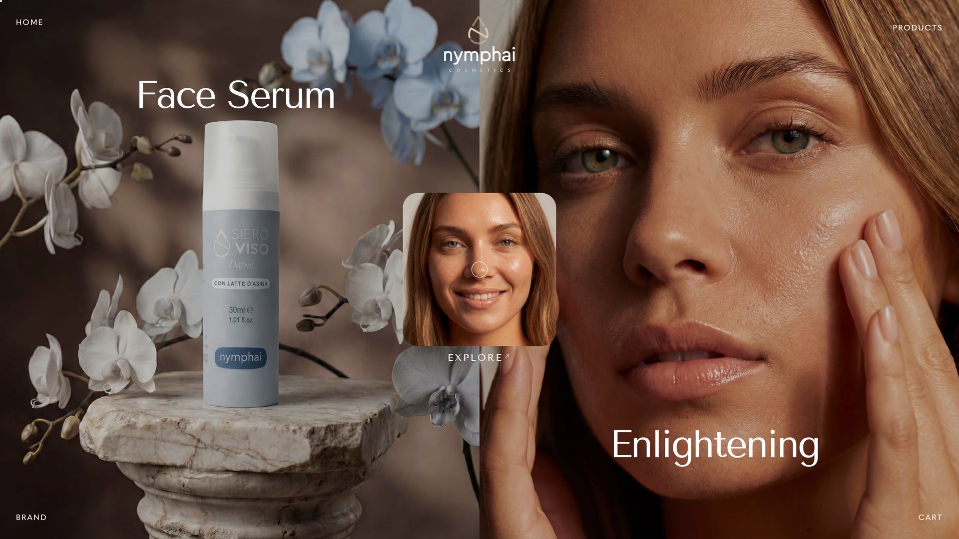 Women Cosmetics website