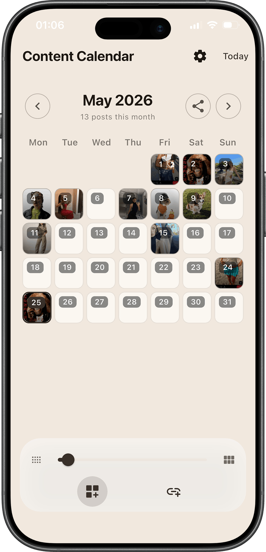 Content Calendar app preview 10 of 11
